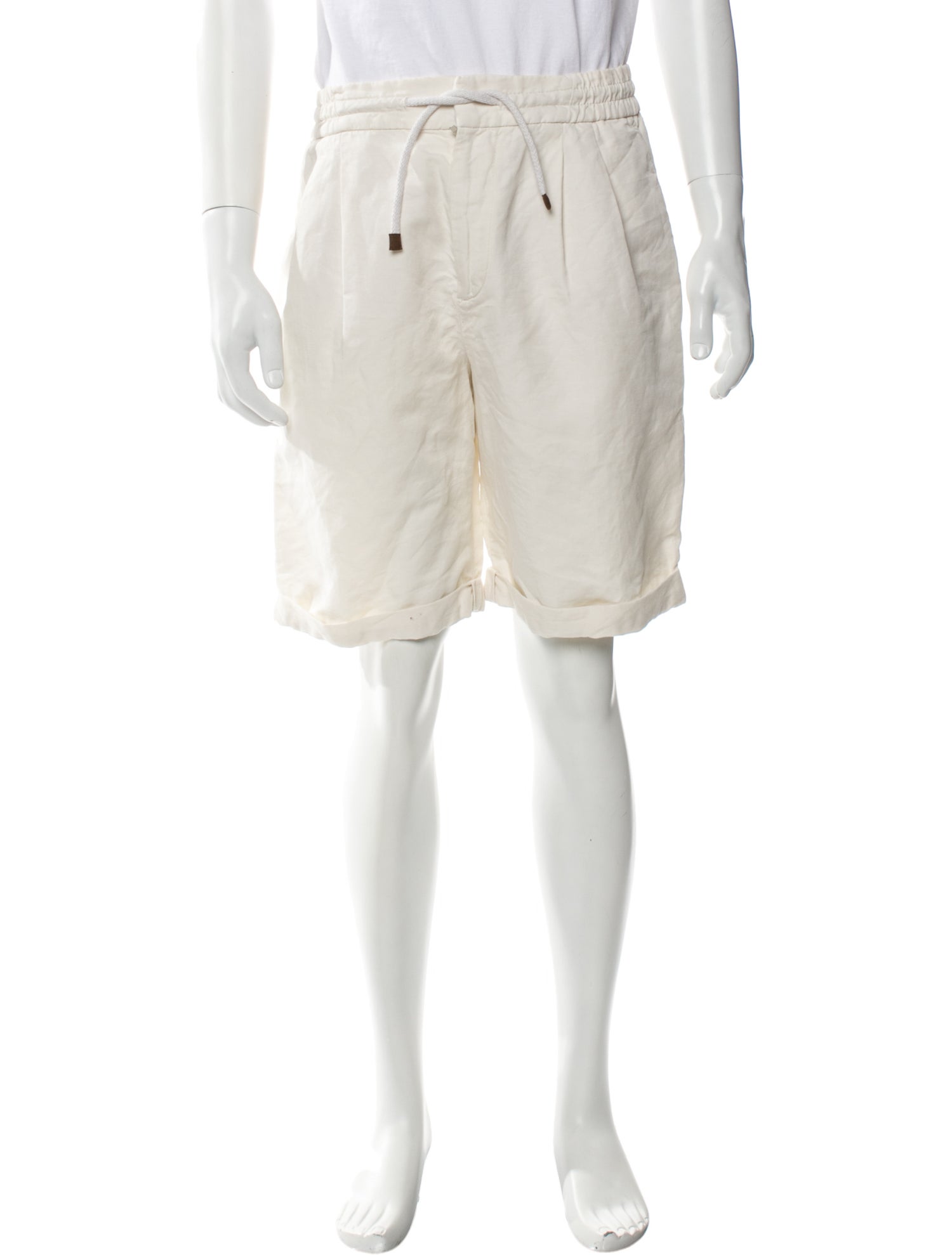 Brunello Cucinelli Flat Front Shorts