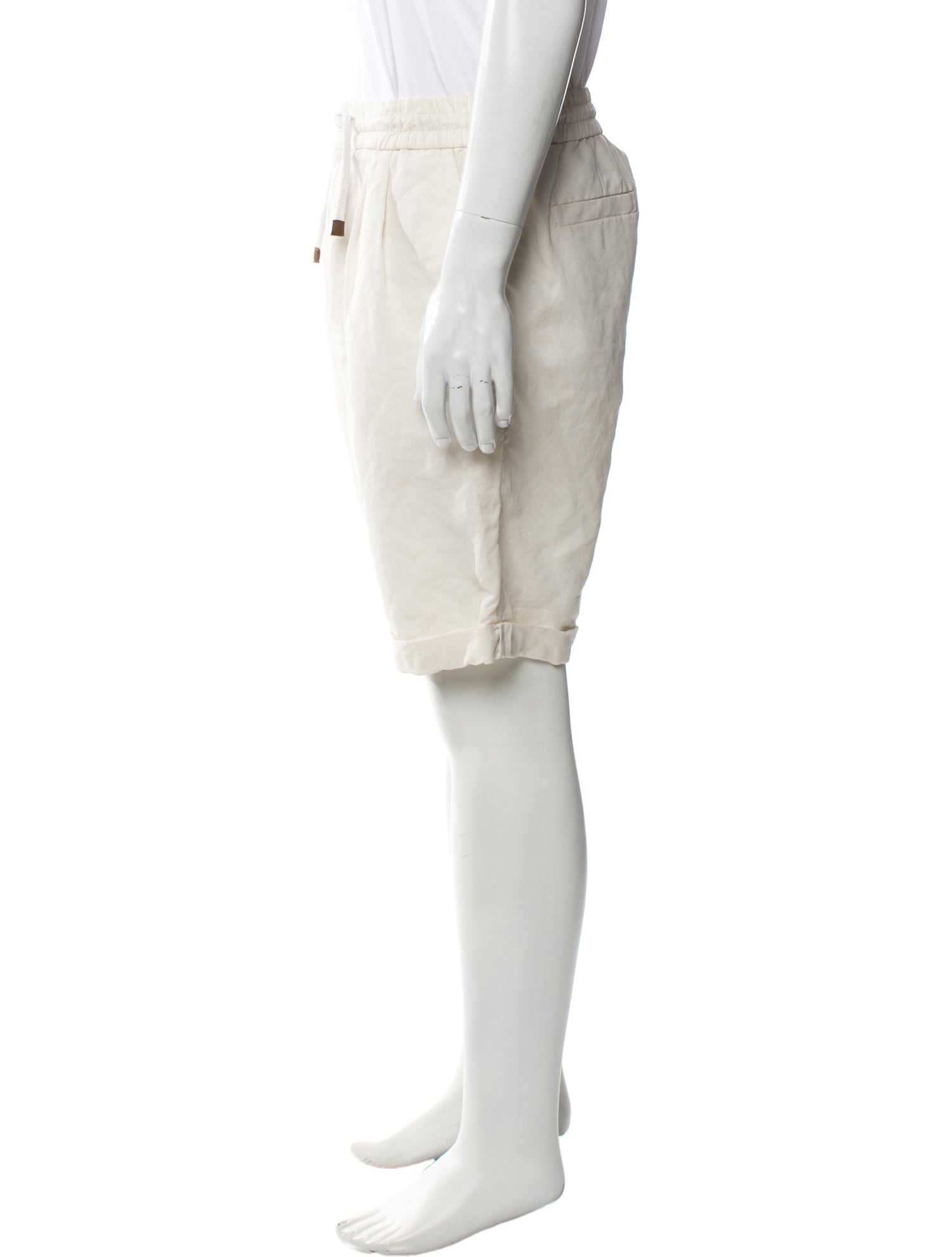 Brunello Cucinelli Flat Front Shorts