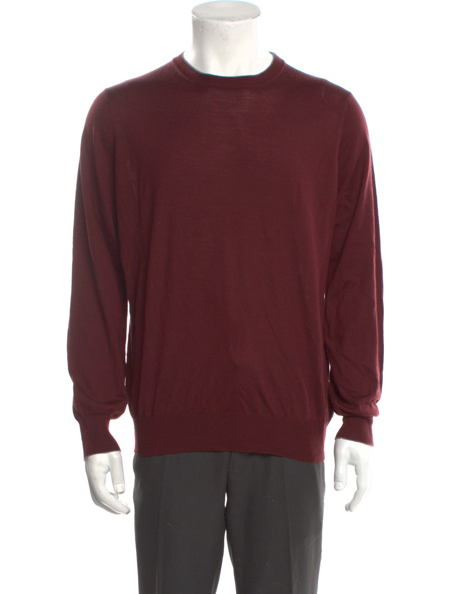 Brunello Cucinelli Virgin Wool Crew Neck Pullover