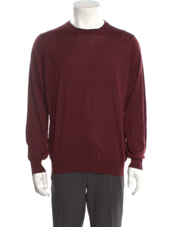 Brunello Cucinelli Virgin Wool Crew Neck Pullover