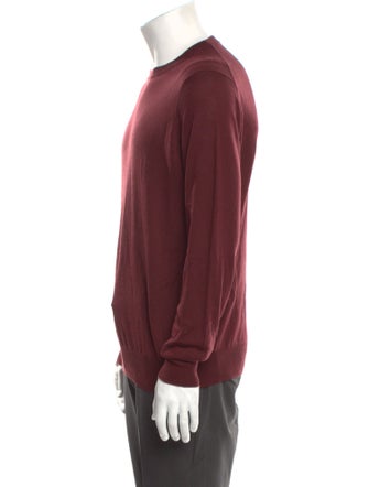 Brunello Cucinelli Virgin Wool Crew Neck Pullover