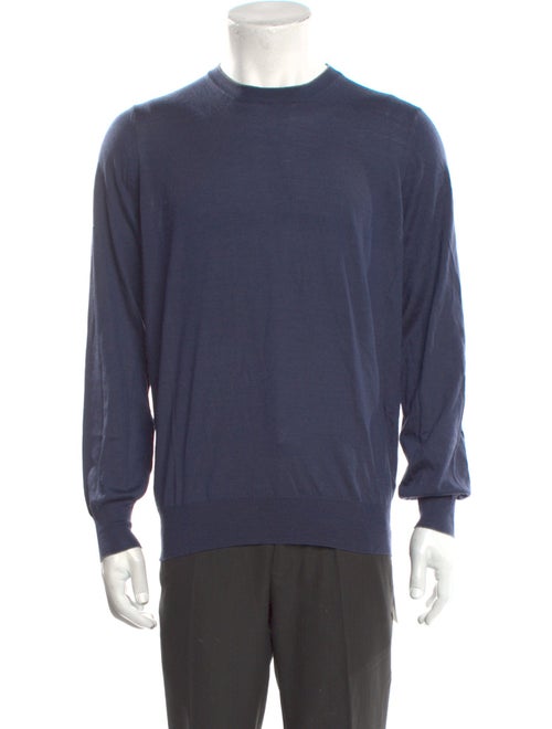 Brunello Cucinelli Virgin Wool Crew Neck Pullover