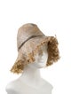 Brunello Cucinelli Raffia Straw Wide Brim Hat