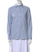 Brunello Cucinelli Long Sleeve Button-Up Top