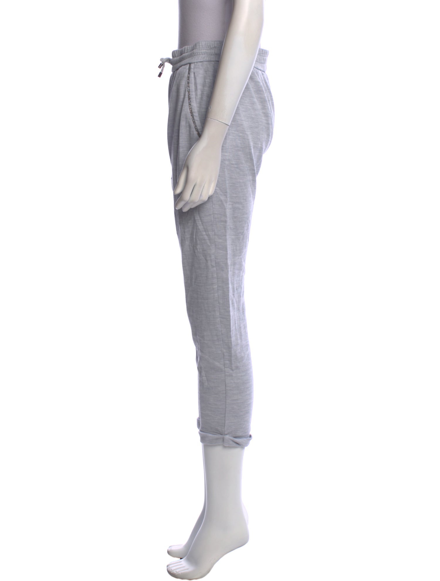 Brunello Cucinelli Beaded Accents Sweatpants