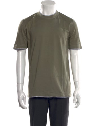 Brunello Cucinelli Crew Neck Short Sleeve T-Shirt