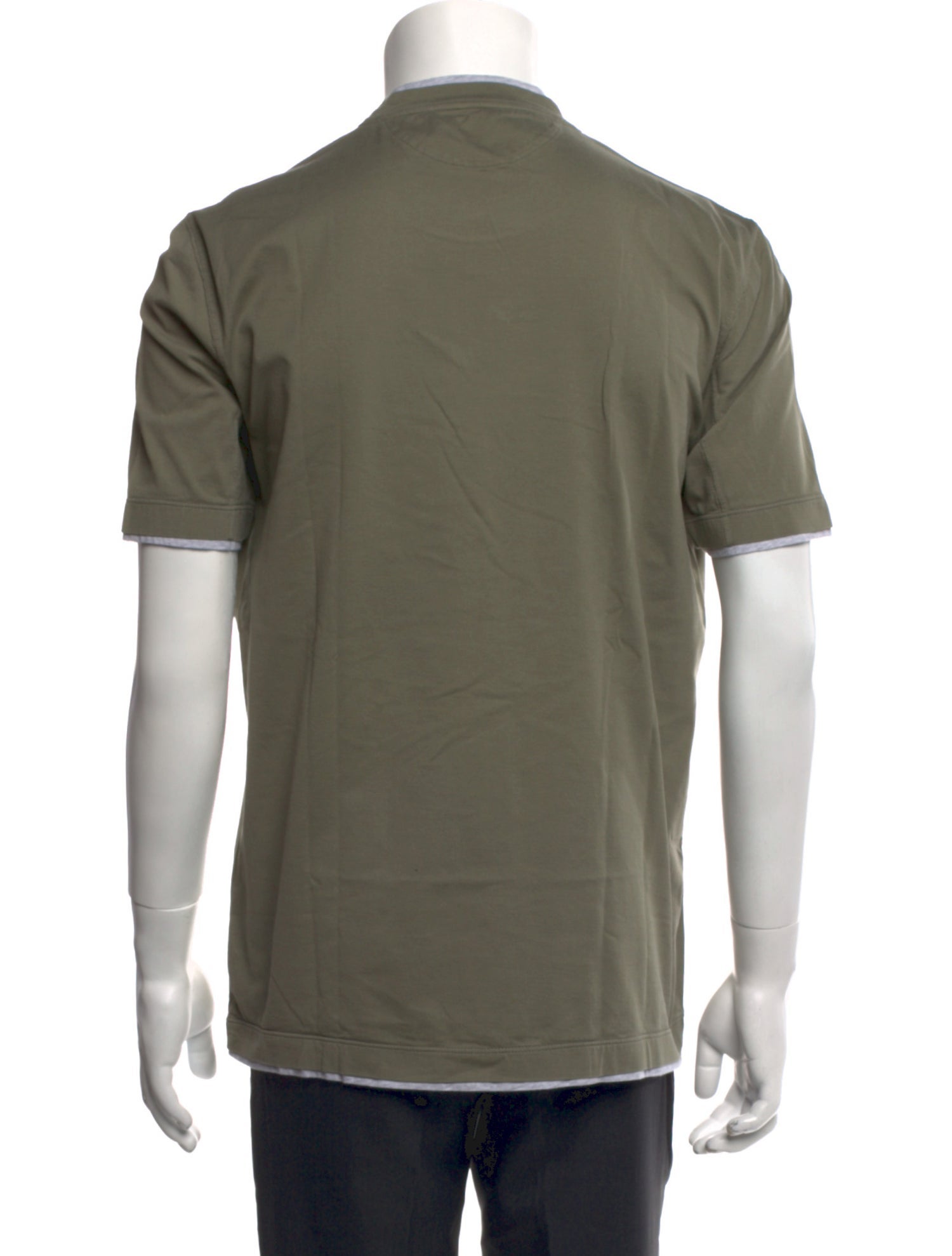 Brunello Cucinelli Crew Neck Short Sleeve T-Shirt