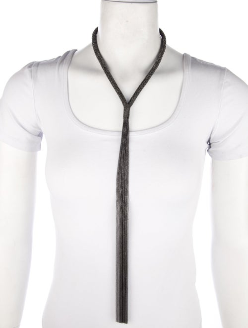 Brunello Cucinelli Brunello Cucinelli Monili Tie Lavalier Necklace
