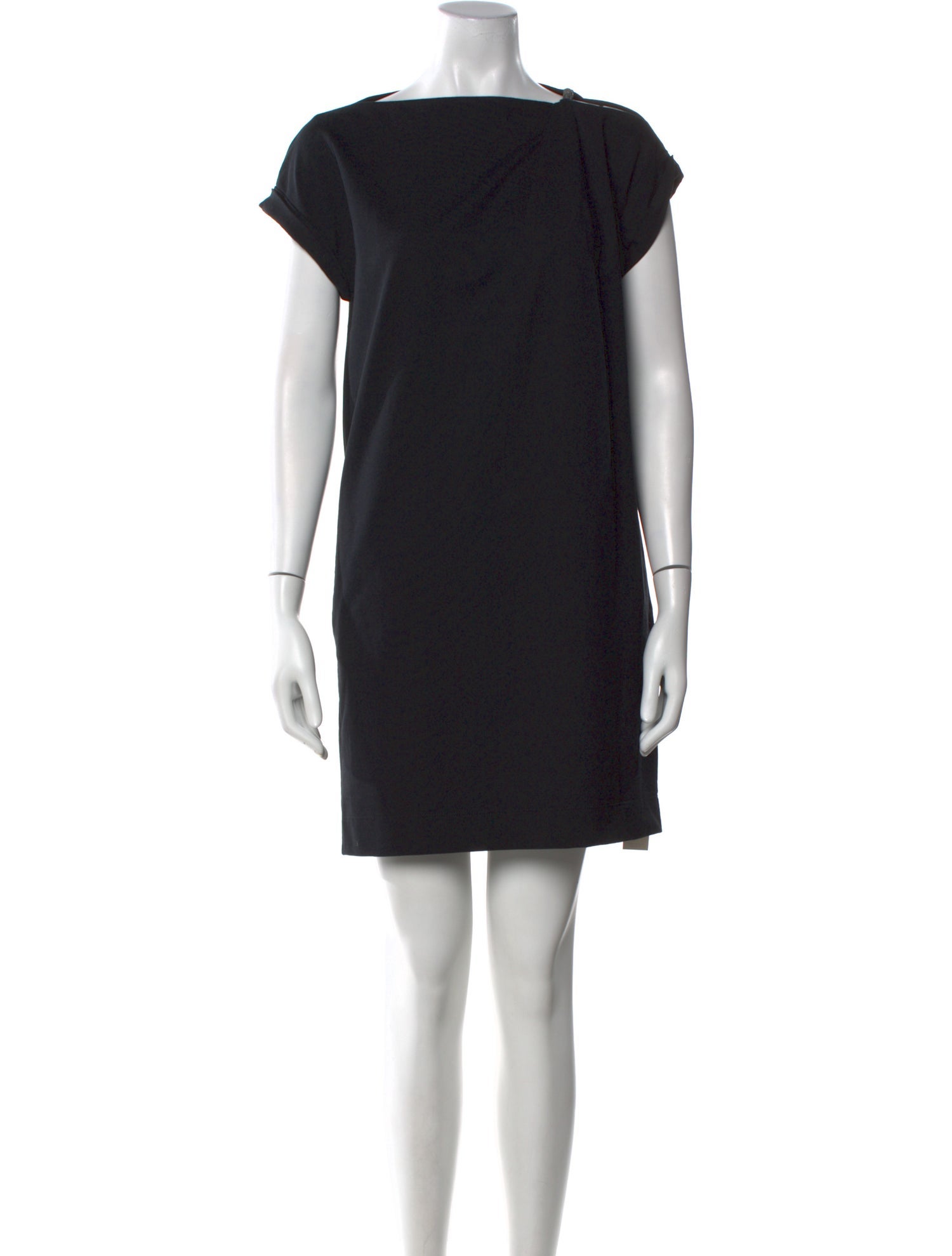 Brunello Cucinelli Bateau Neckline Mini Dress