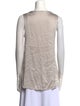 Brunello Cucinelli Silk V-Neck Top