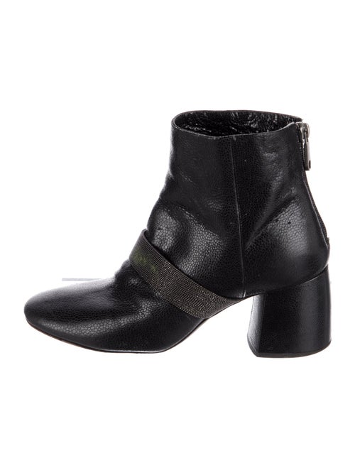 Brunello Cucinelli Monili Leather Boots