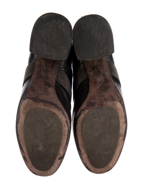 Brunello Cucinelli Monili Leather Boots
