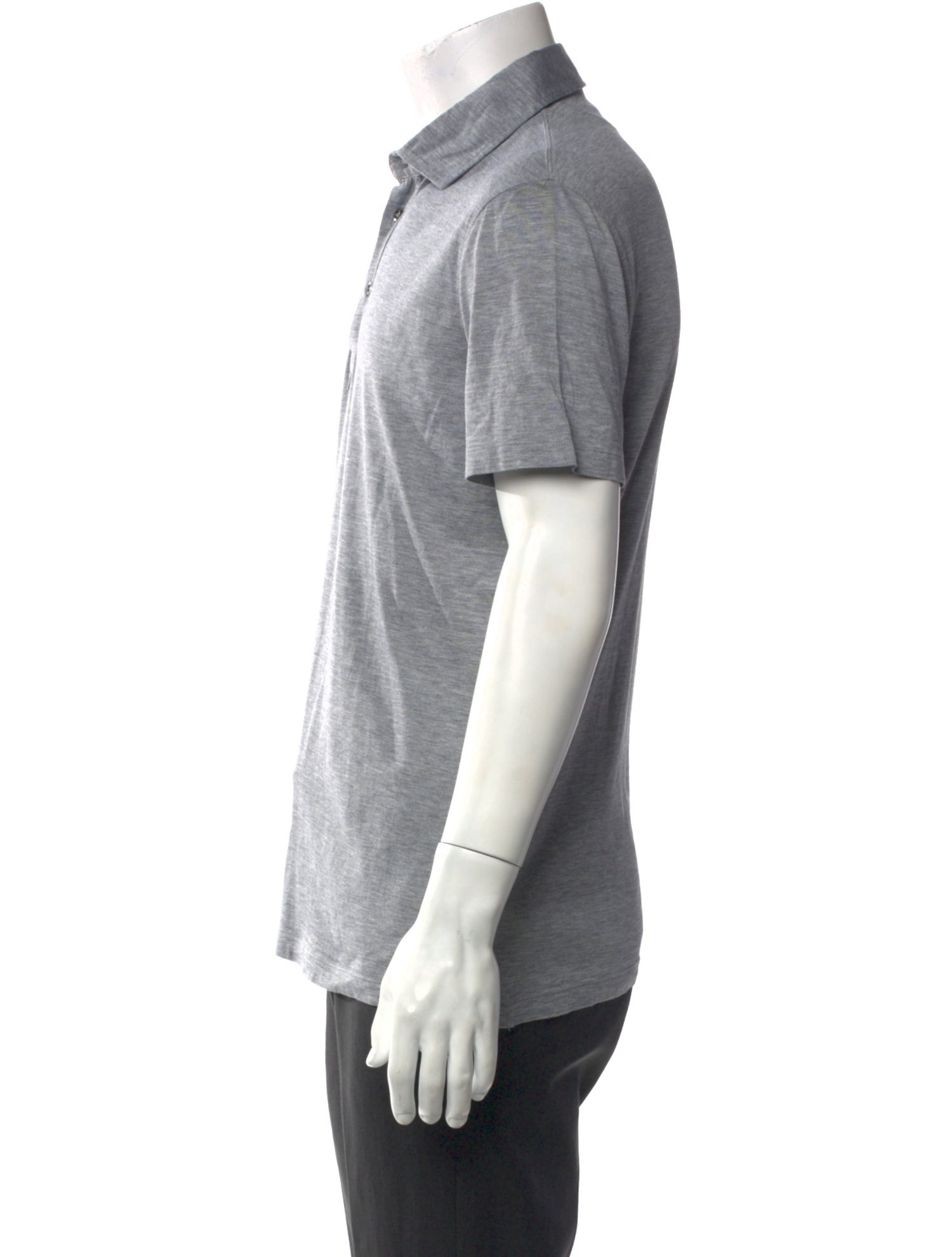 Brunello Cucinelli Monili Collar Polo Shirt