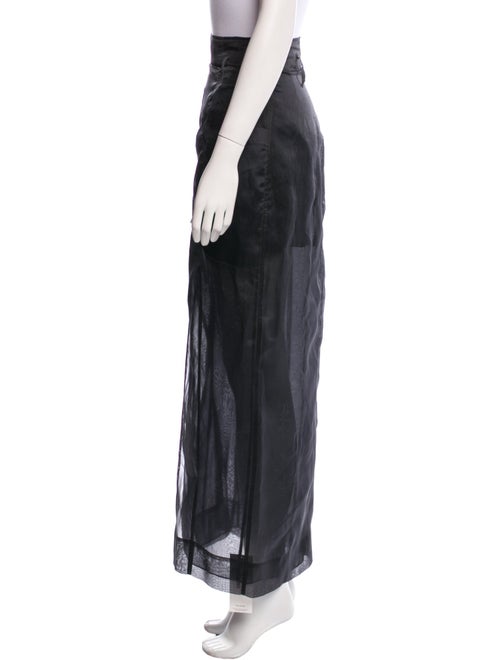 Brunello Cucinelli Silk Long Skirt