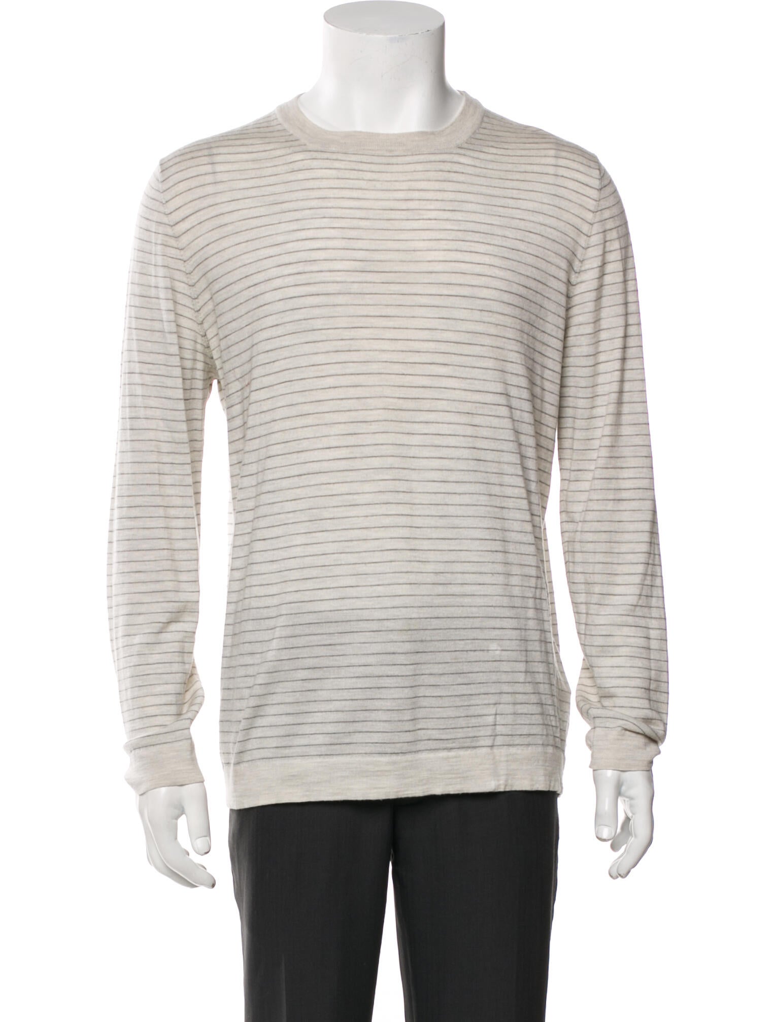 Brunello Cucinelli Wool Striped Pullover