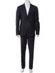 Brunello Cucinelli Wool Plaid Print Two-Piece Suit