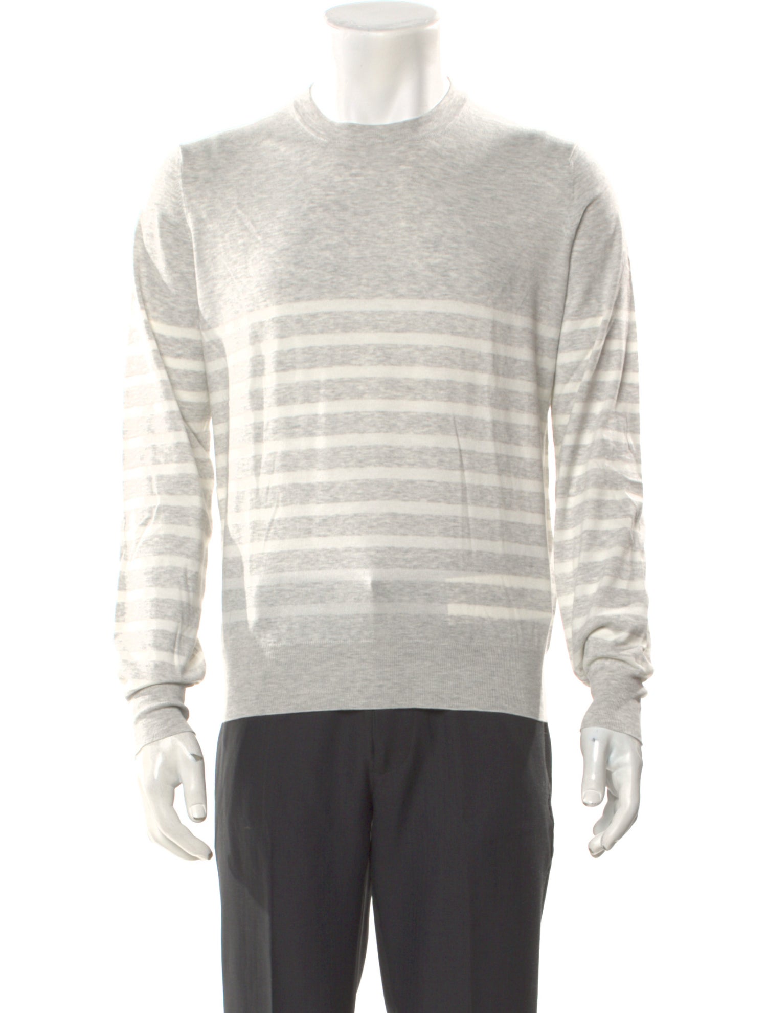 Brunello Cucinelli Striped Turtleneck Pullover