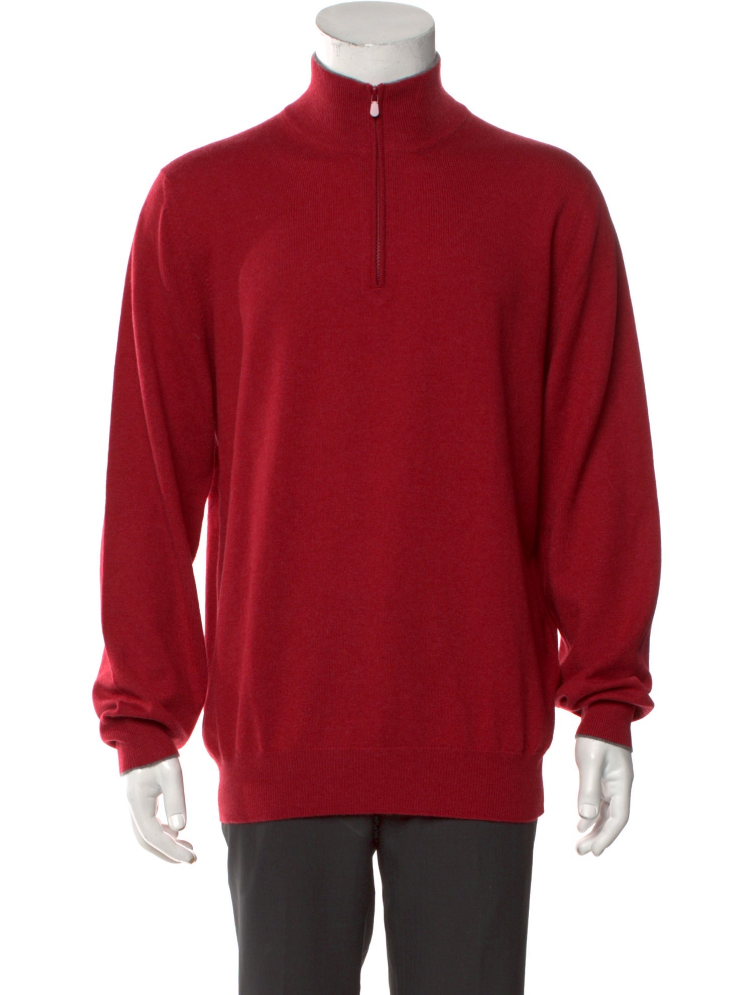Brunello Cucinelli Cashmere Mock Neck Pullover