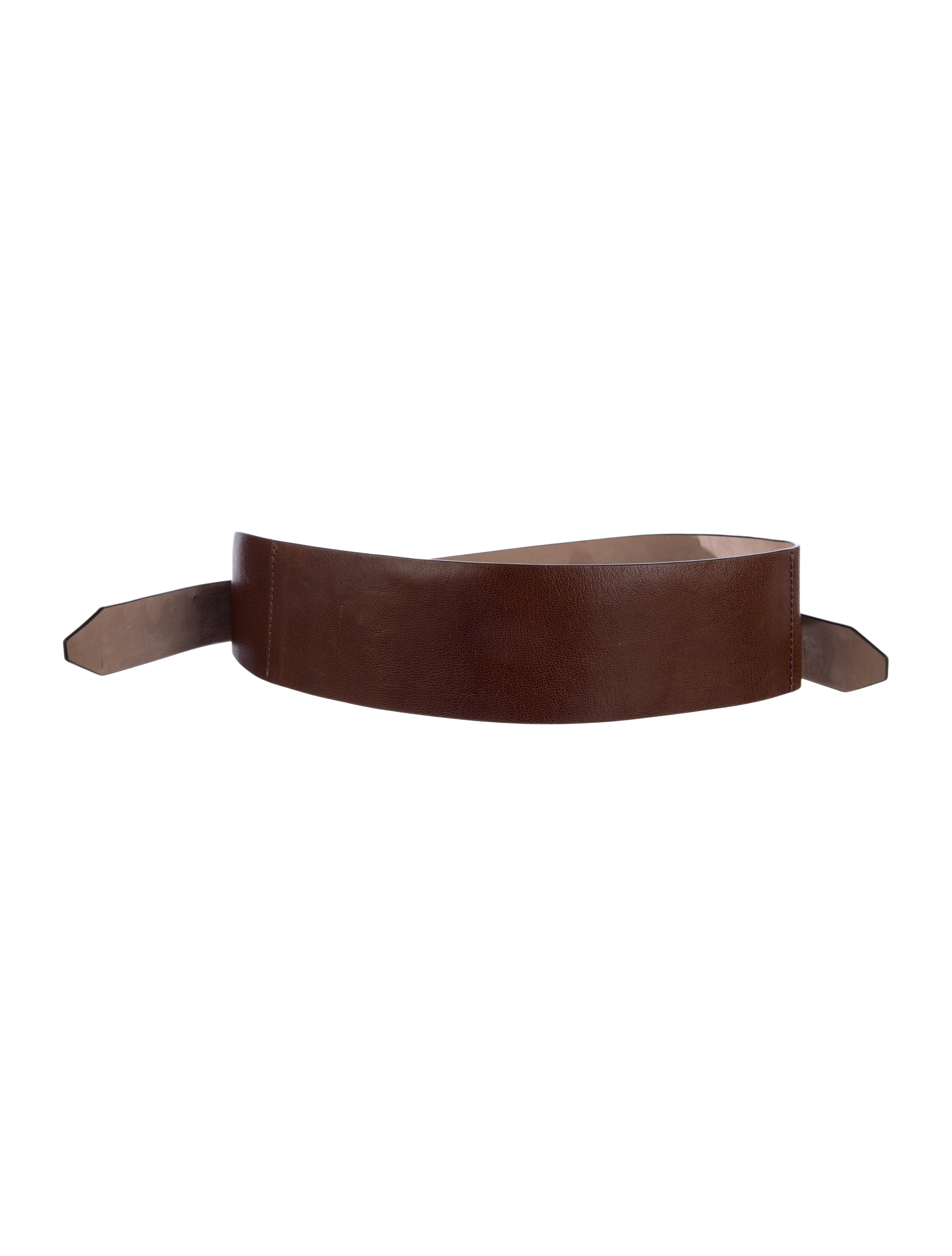 Brunello Cucinelli Wide Leather Belt