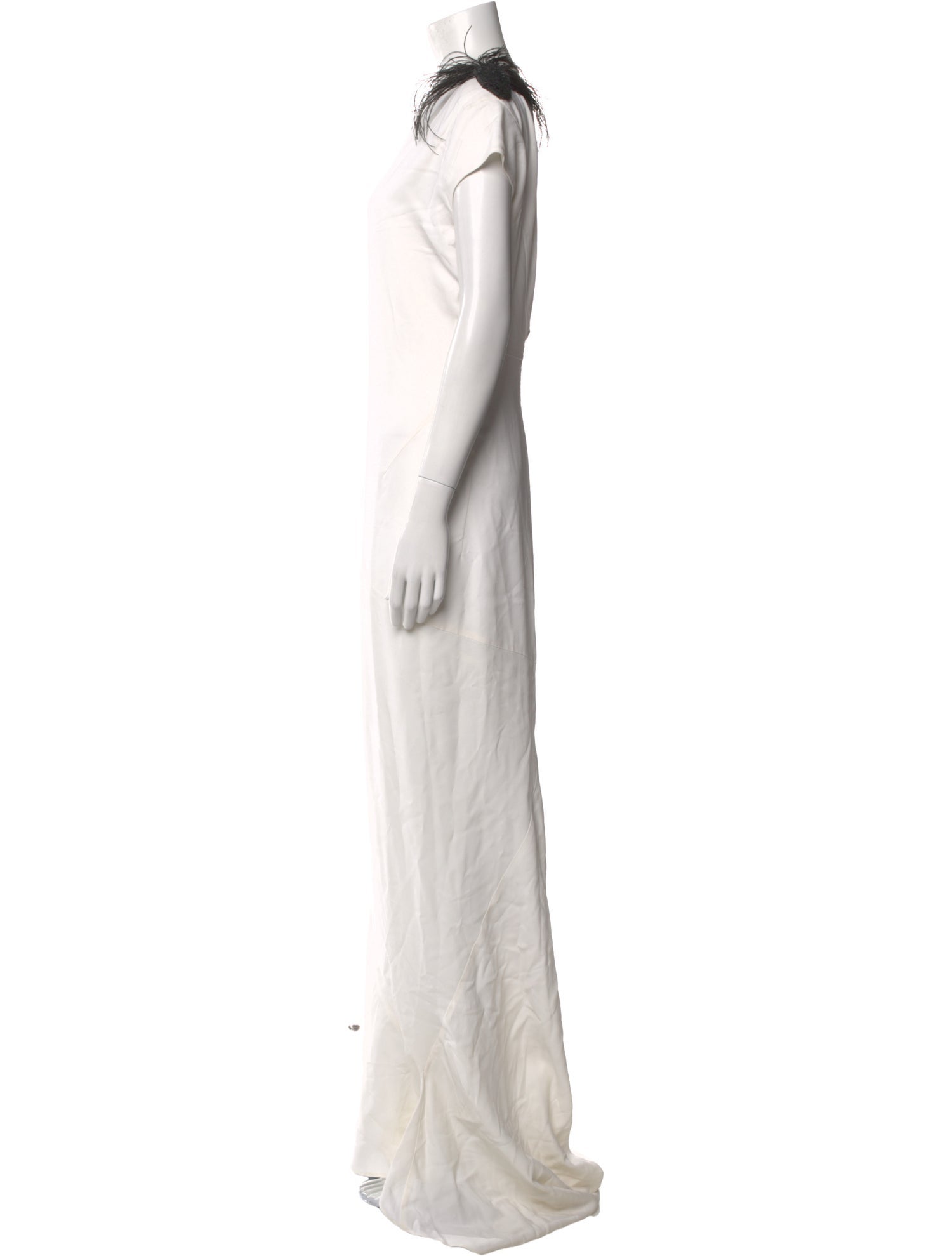 Brunello Cucinelli Satin Long Dress