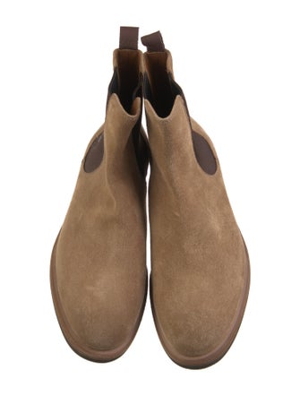 Brunello Cucinelli Suede Chelsea Boots