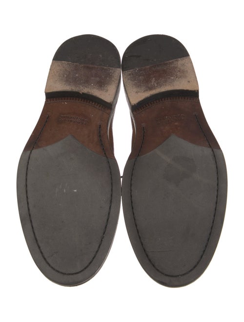 Brunello Cucinelli Leather Lace-Up Boots