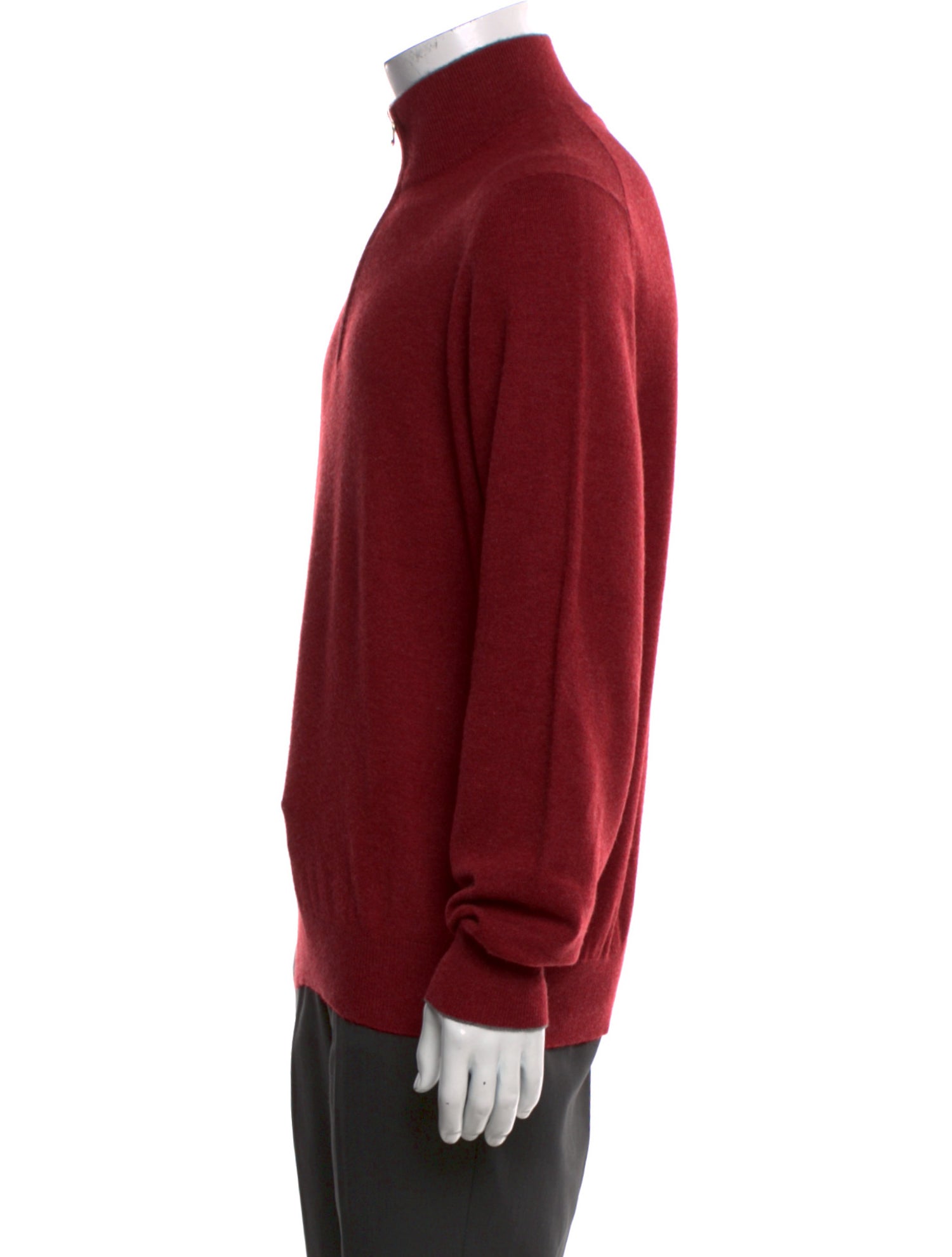 Brunello Cucinelli Cashmere Mock Neck Pullover