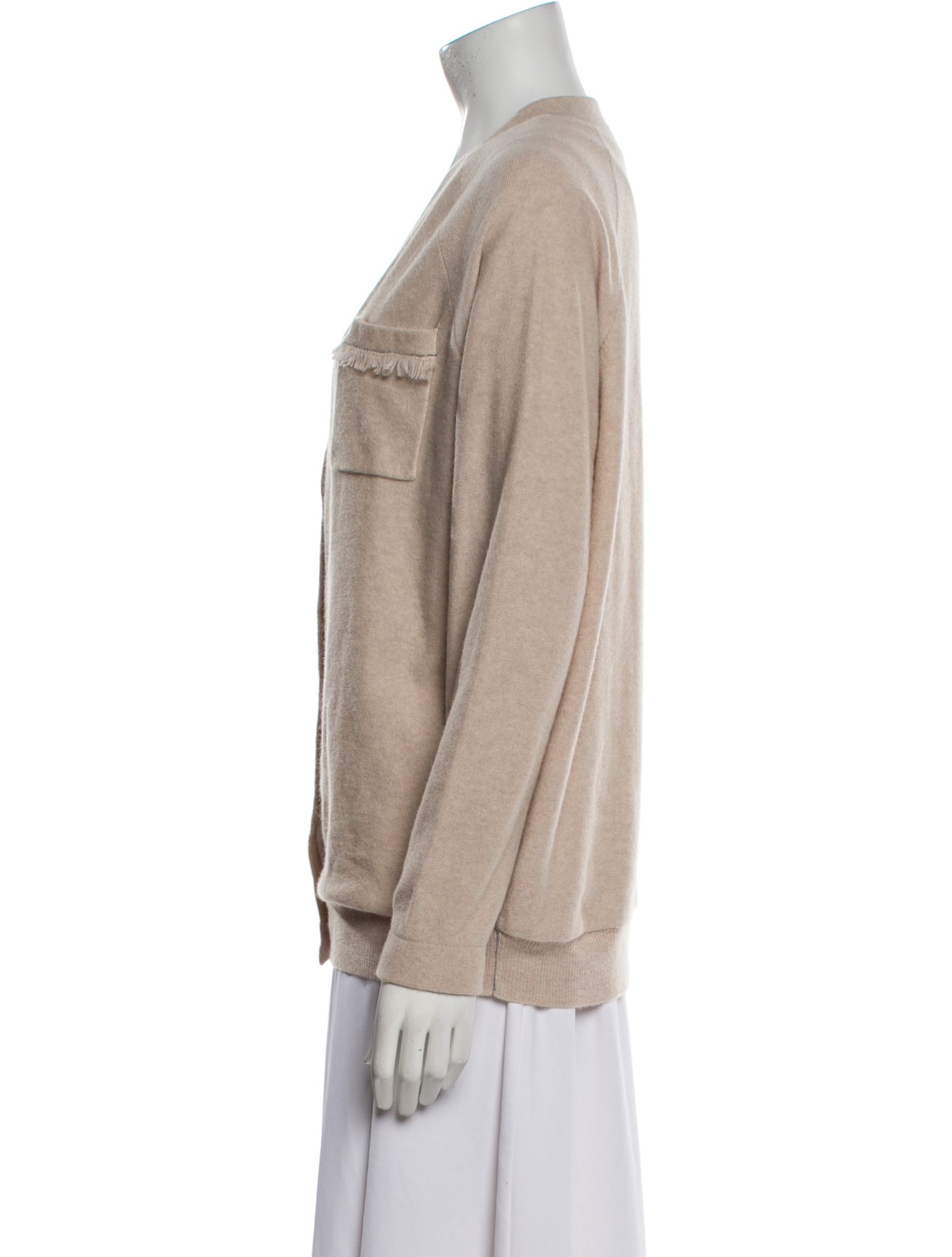 Brunello Cucinelli Cashmere V-Neck Sweater