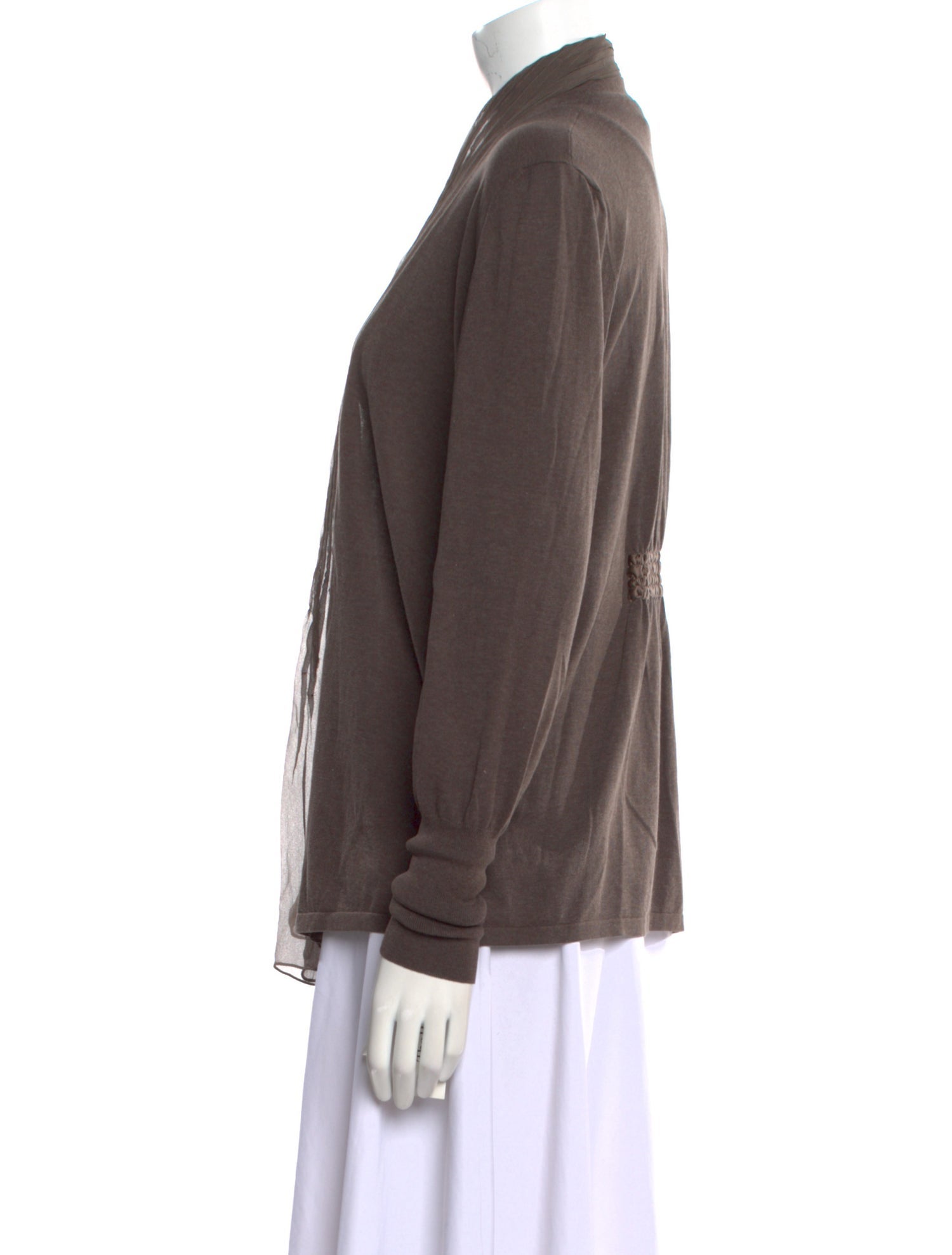 Brunello Cucinelli Open Front Sweater