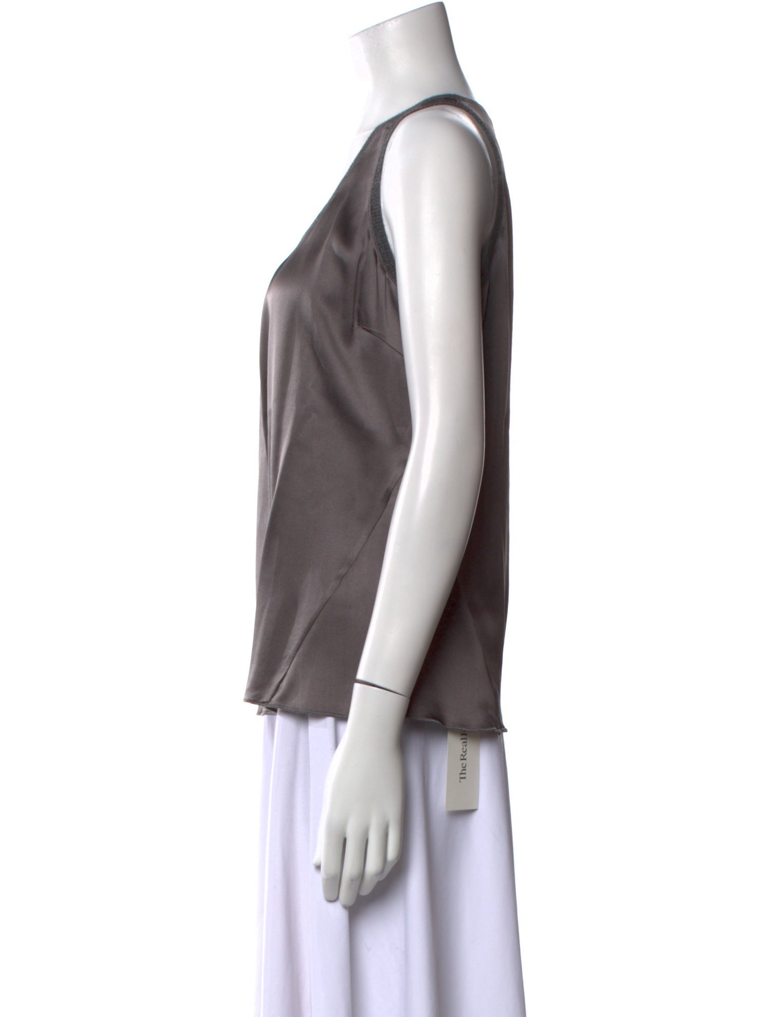 Brunello Cucinelli Cashmere Scoop Neck Top