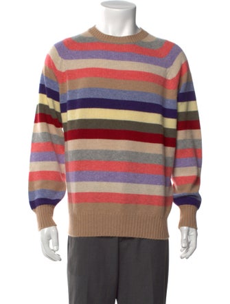 Brunello Cucinelli Cashmere Striped Pullover
