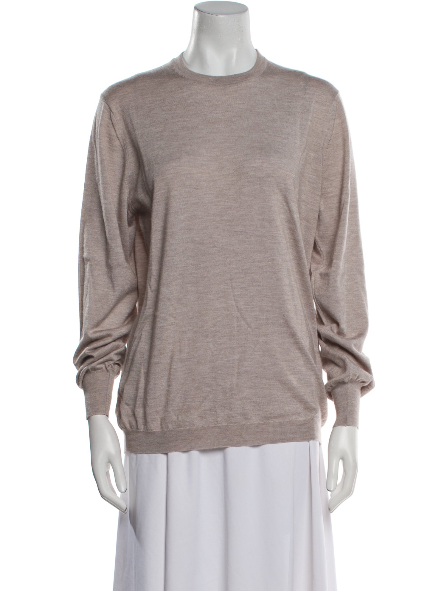 Brunello Cucinelli Cashmere Crew Neck Sweater