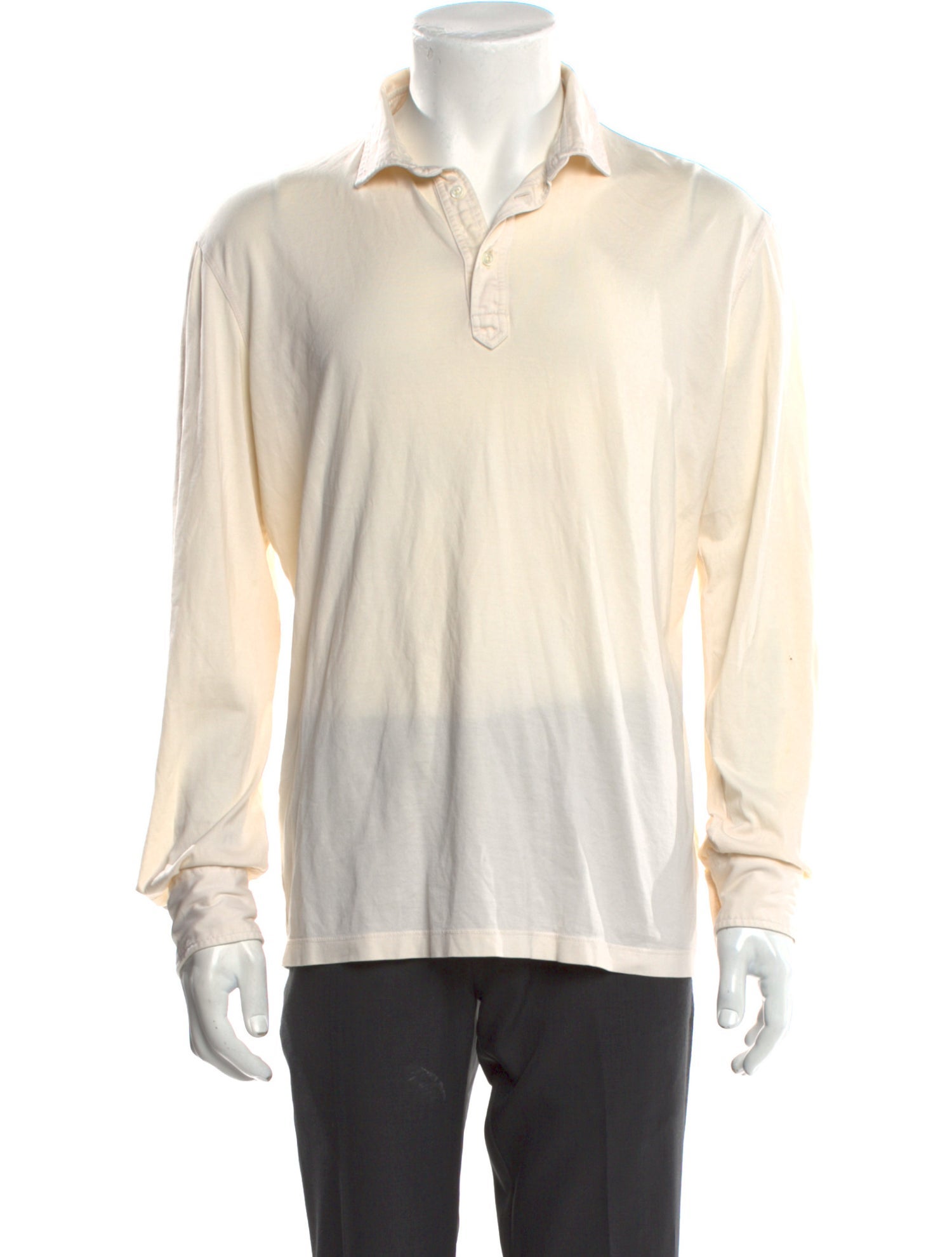 Brunello Cucinelli Collar Long Sleeve Polo Shirt