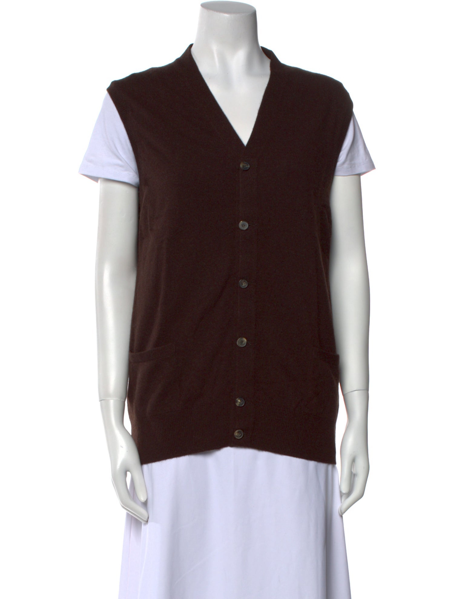 Brunello Cucinelli Cashmere V-Neck Sweater