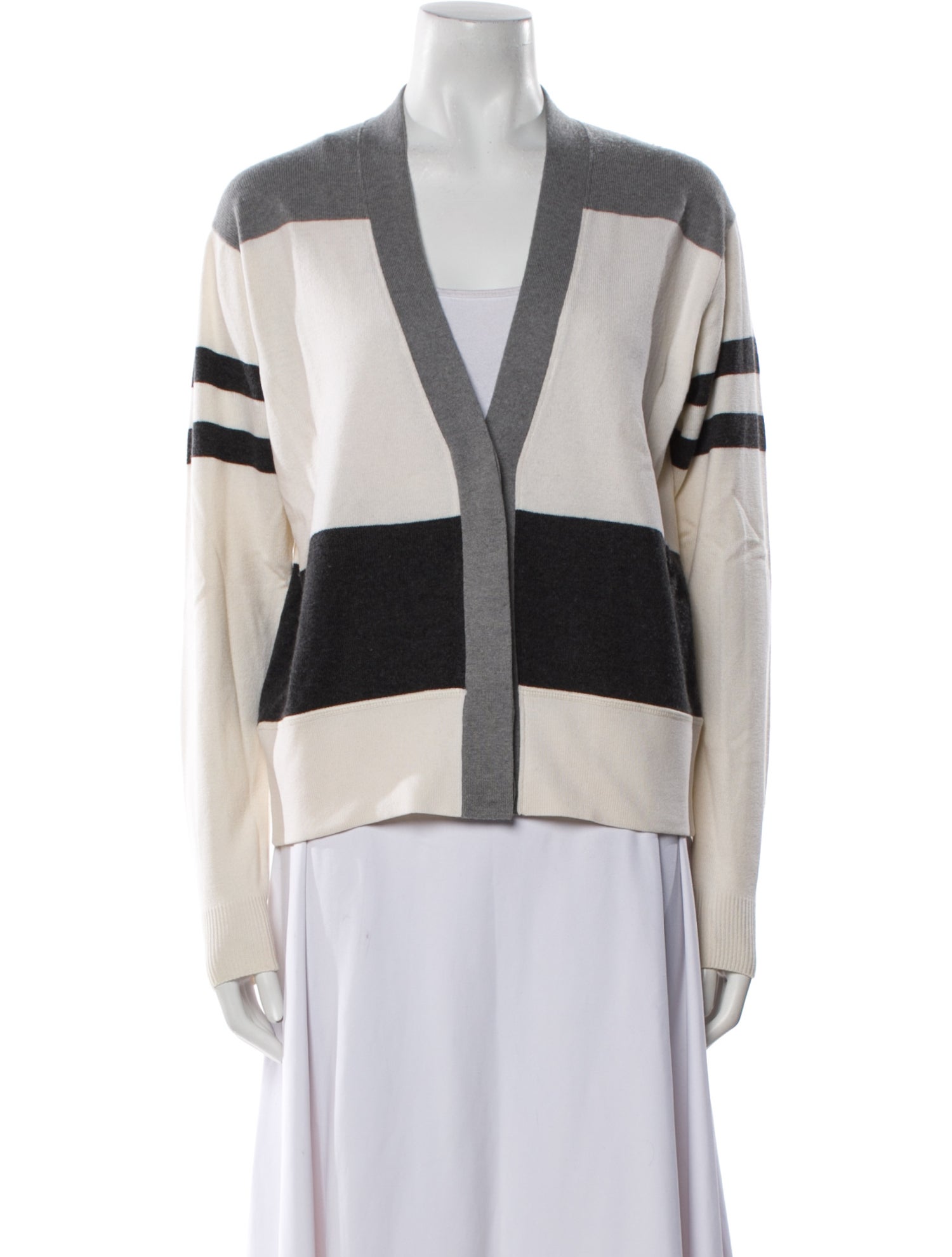 Brunello Cucinelli Virgin Wool Striped Sweater