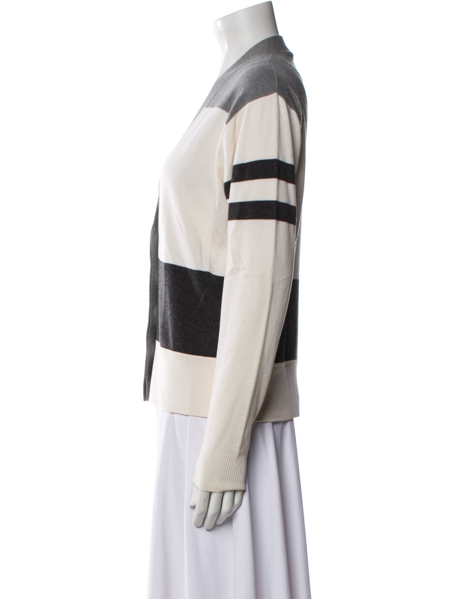 Brunello Cucinelli Virgin Wool Striped Sweater