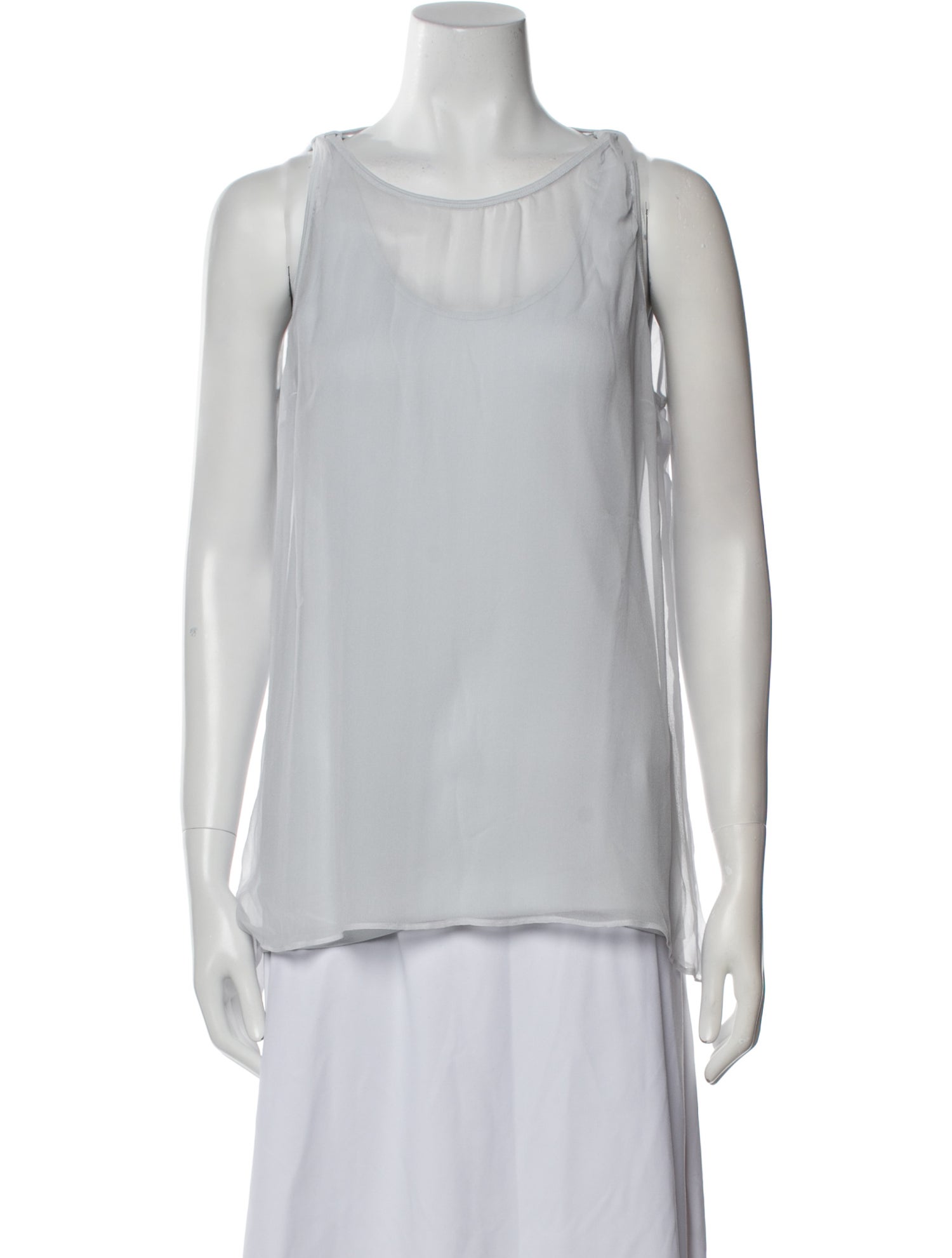Brunello Cucinelli Silk Bateau Neckline Blouse