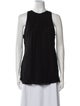 Brunello Cucinelli Crew Neck Sleeveless Top