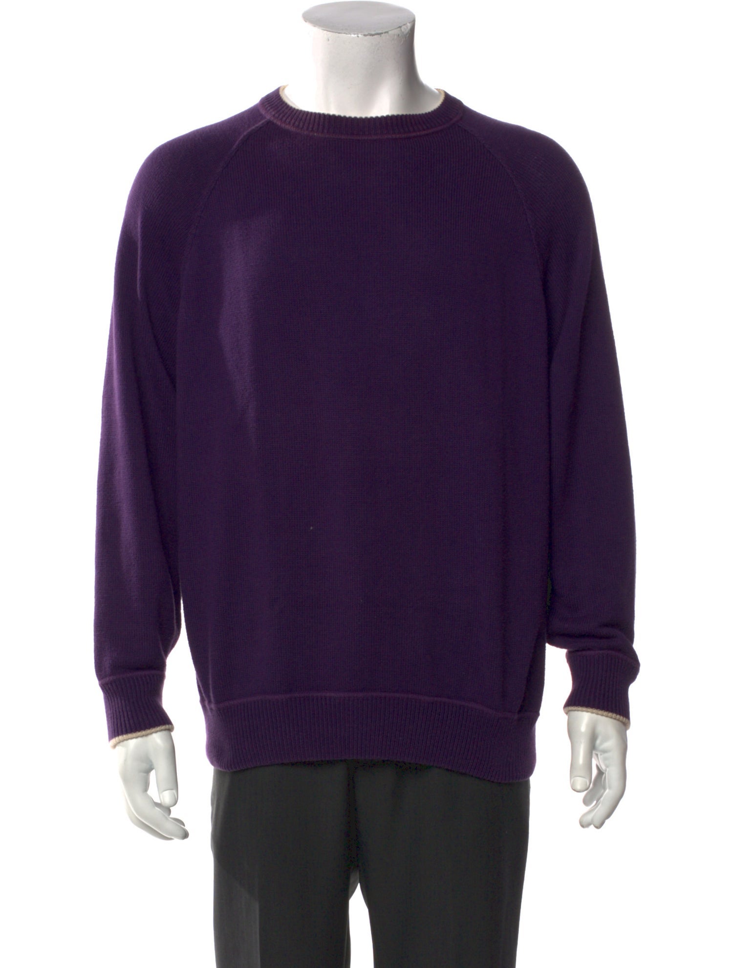 Brunello Cucinelli Crew Neck Long Sleeve Pullover