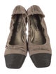 Brunello Cucinelli Monili Suede Ballet Flats