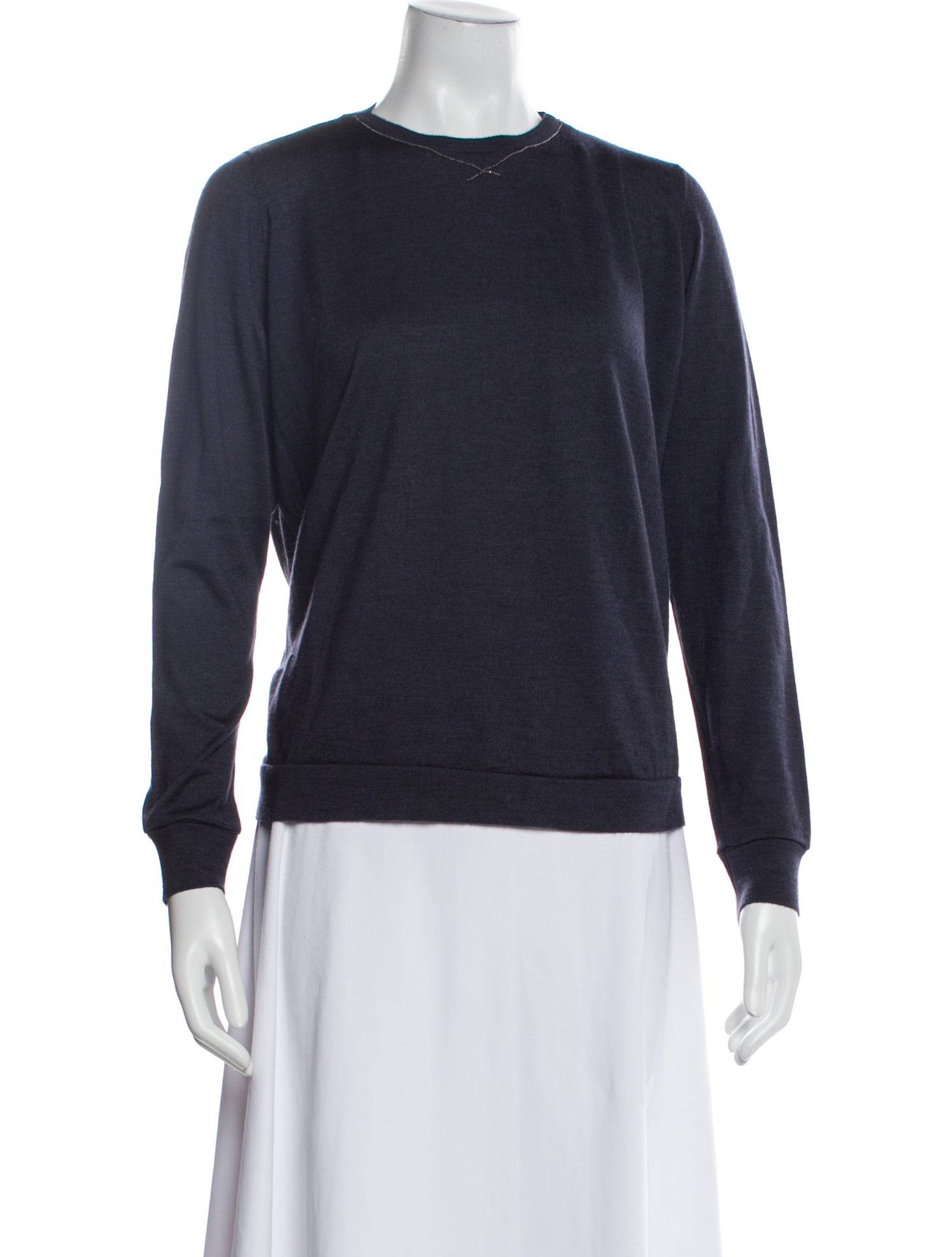 Brunello Cucinelli Cashmere Crew Neck Sweater