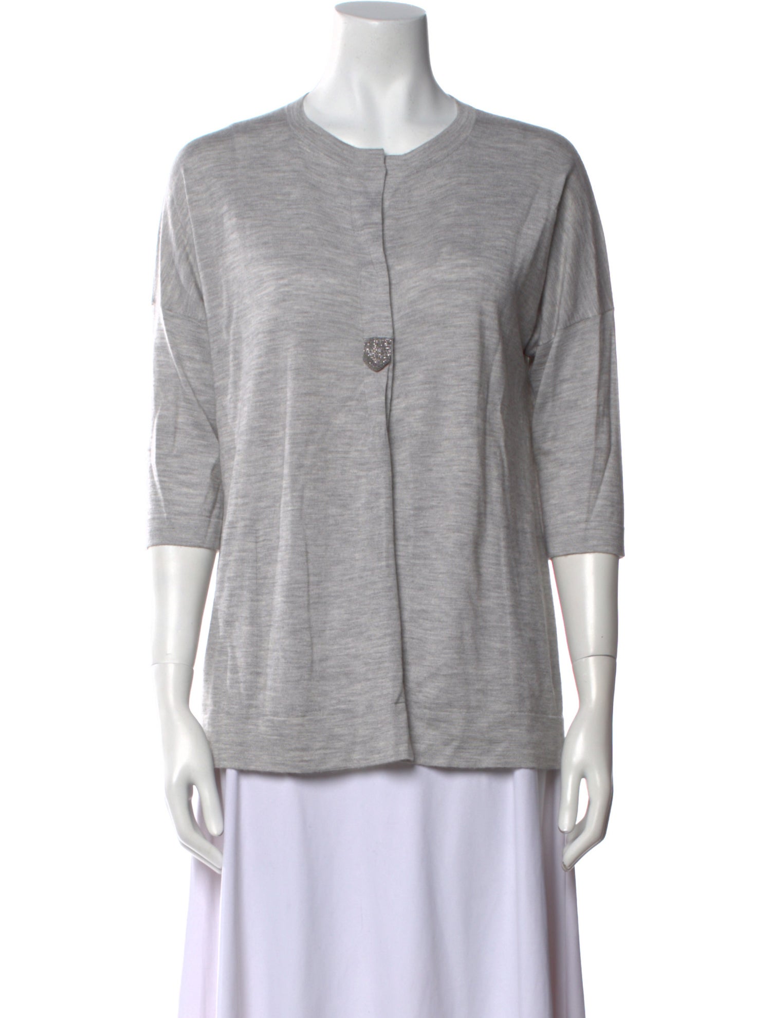 Brunello Cucinelli Cashmere Crew Neck Sweater