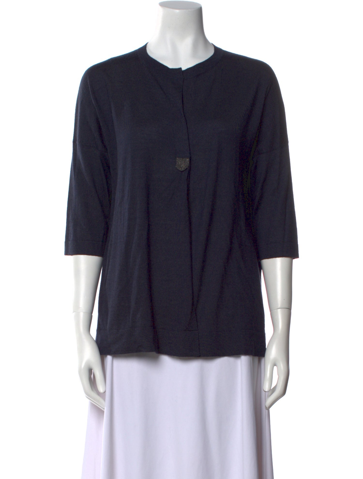 Brunello Cucinelli Cashmere Crew Neck Sweater