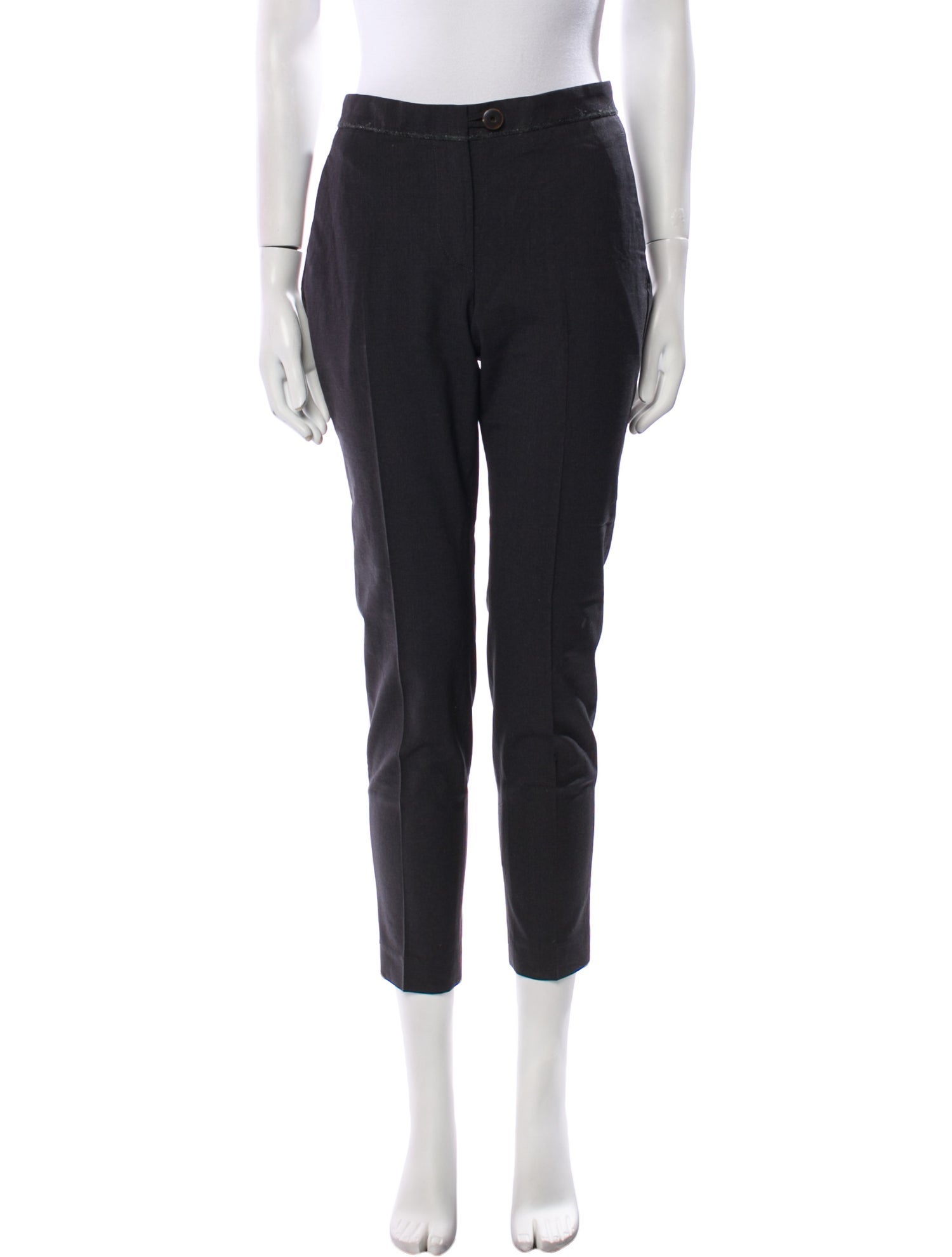 Brunello Cucinelli Virgin Wool Skinny Leg Pants