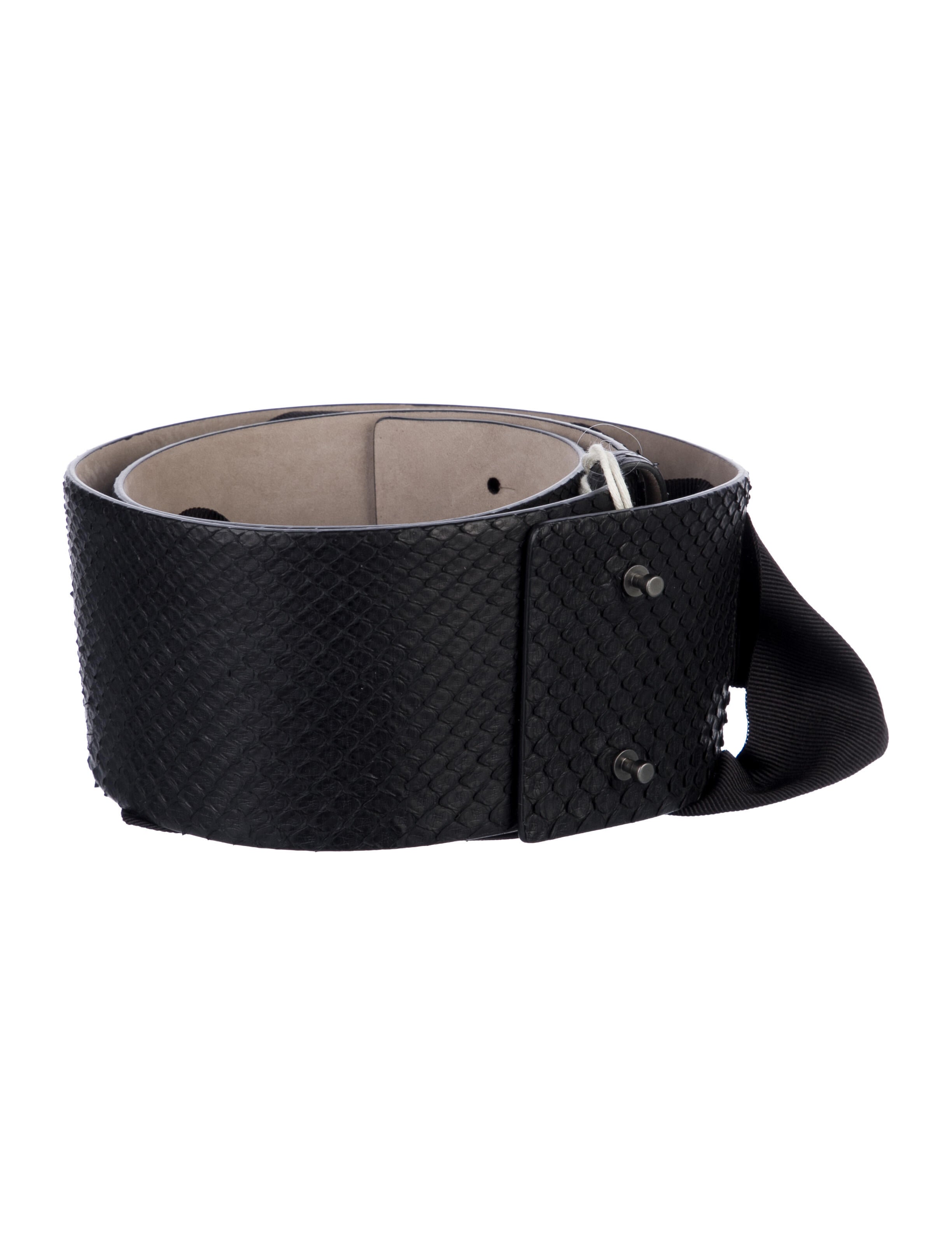 Brunello Cucinelli Wide Leather Waist Belt