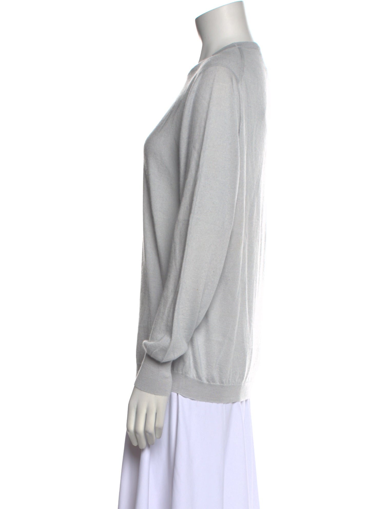 Brunello Cucinelli Cashmere Crew Neck Sweater
