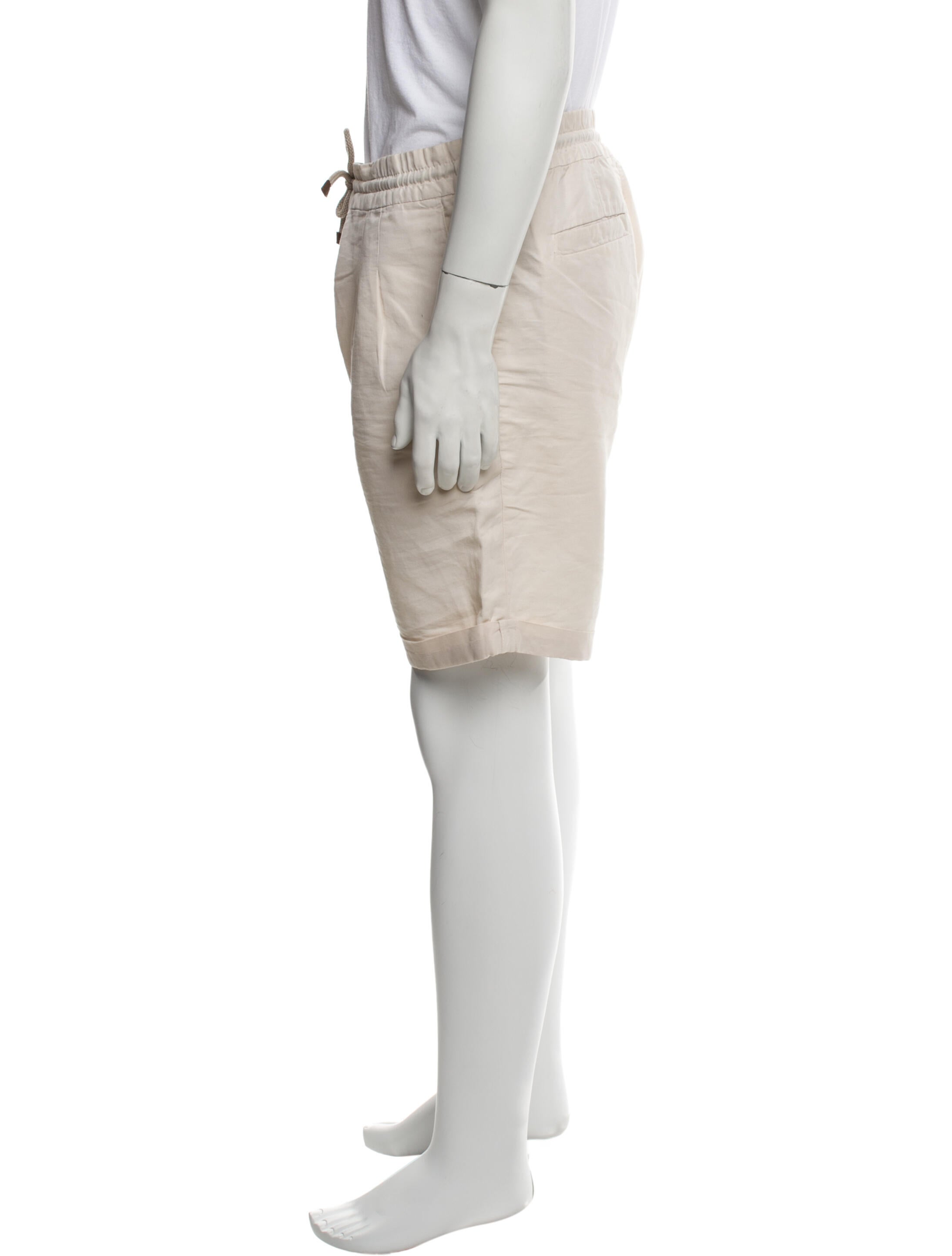 Brunello Cucinelli Flat Front Shorts