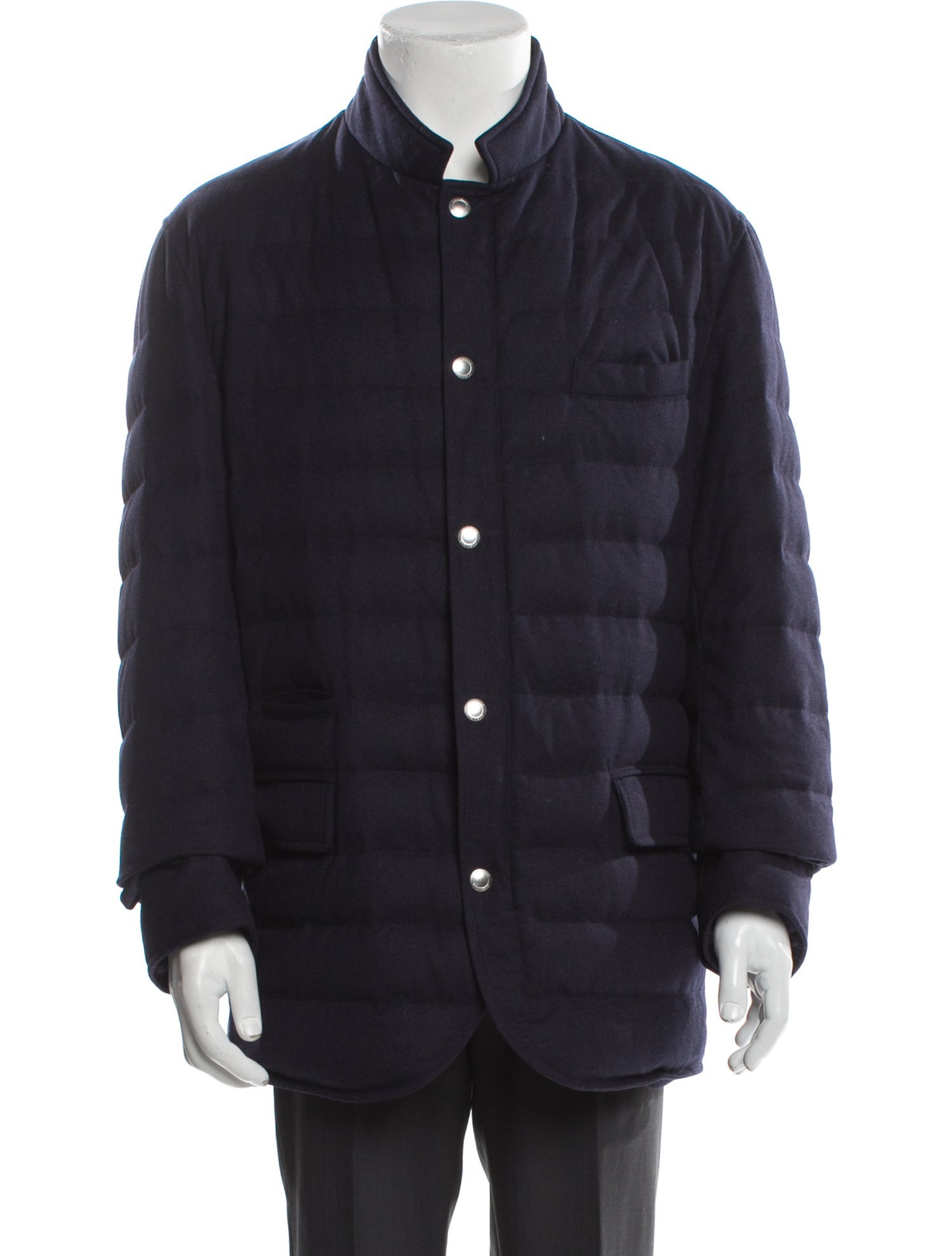 Brunello Cucinelli Wool Puffer Coat