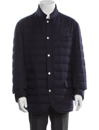 Brunello Cucinelli Wool Puffer Coat