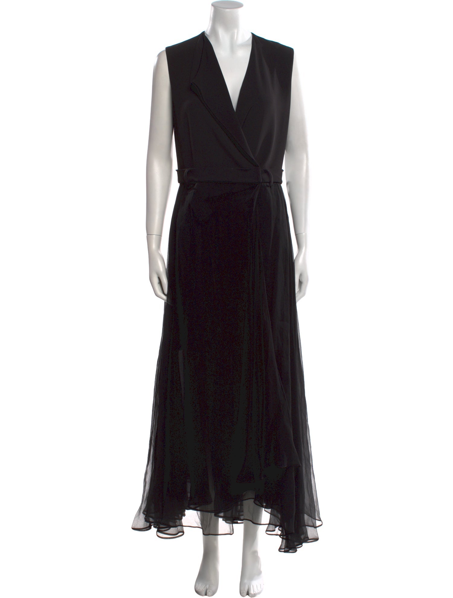 Brunello Cucinelli V-Neck Long Dress
